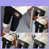 Winter Warme Faux Kaschmir High Waist Skinny Leggings für Damen mit Thermokomfort