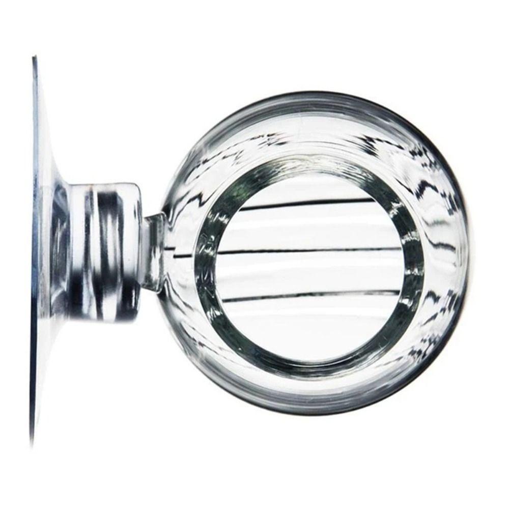 Clear Feeding Cup Creative Red Worm Feeding Bowl Feed Tool Fish Tank Feeder  Aquarium