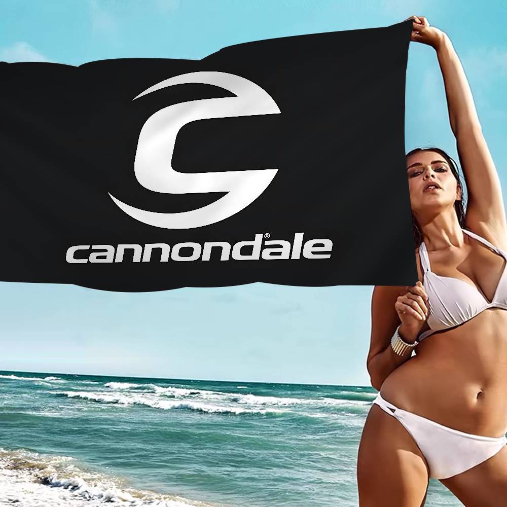 

Cannondales Microfiber Printed Beach Towel Mountain Climbing Yoga Beach Swimming Running Absorbent Soft Towel W30*H60(CM)