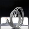 1.2M Charging Cable 3 In 1 USB Type C Charger Cord MultiPort Micro Cable For iPhone 15 14 13 12 Samsung Galaxy Xiaomi Redmi