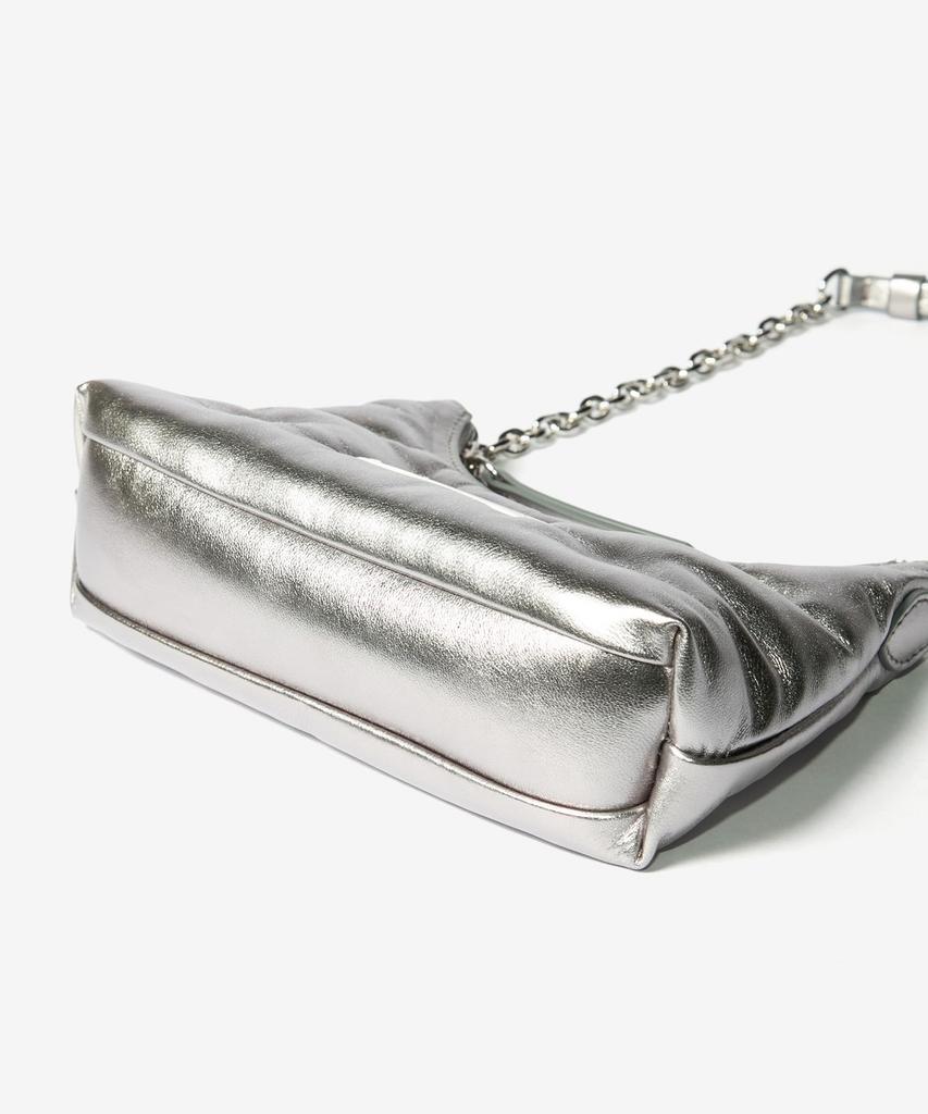 Maison Margiela GLAM SLAM Metallic Grey Shoulder Bag SB1WG0021P6748 Women's [Used]