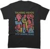 Stop Making Sense Abstrakt Retro Kunst Band Stil Grafik T-Shirt Unisex 100% Baumwolle Rundhals Kurzarm Lässiges T-Shirt