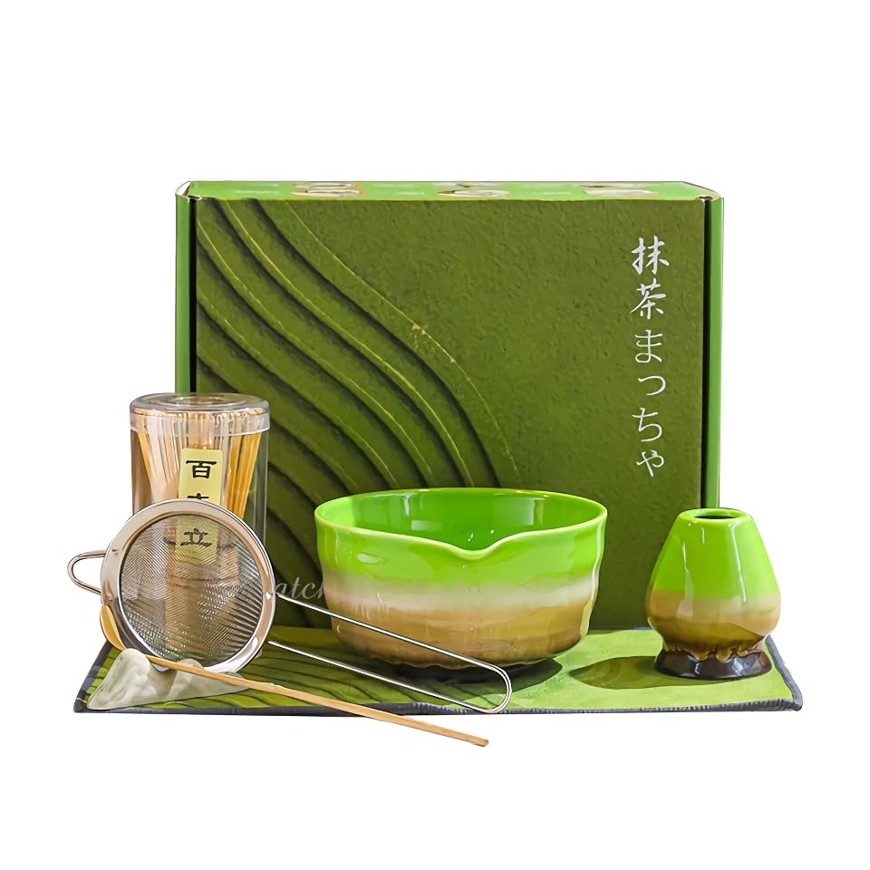 

This matcha tea ceremony set is perfect for beginners and includes a natural bamboo rice a traditional bamboo bamboo tea a matcha kettle a bamboo