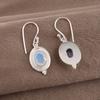Milky Opal Gemstone Jewelry, 925 Solid Sterling Silver Earrings, Handmade Gorgeous Silver Earrings, Boho Opal Earrings For Love