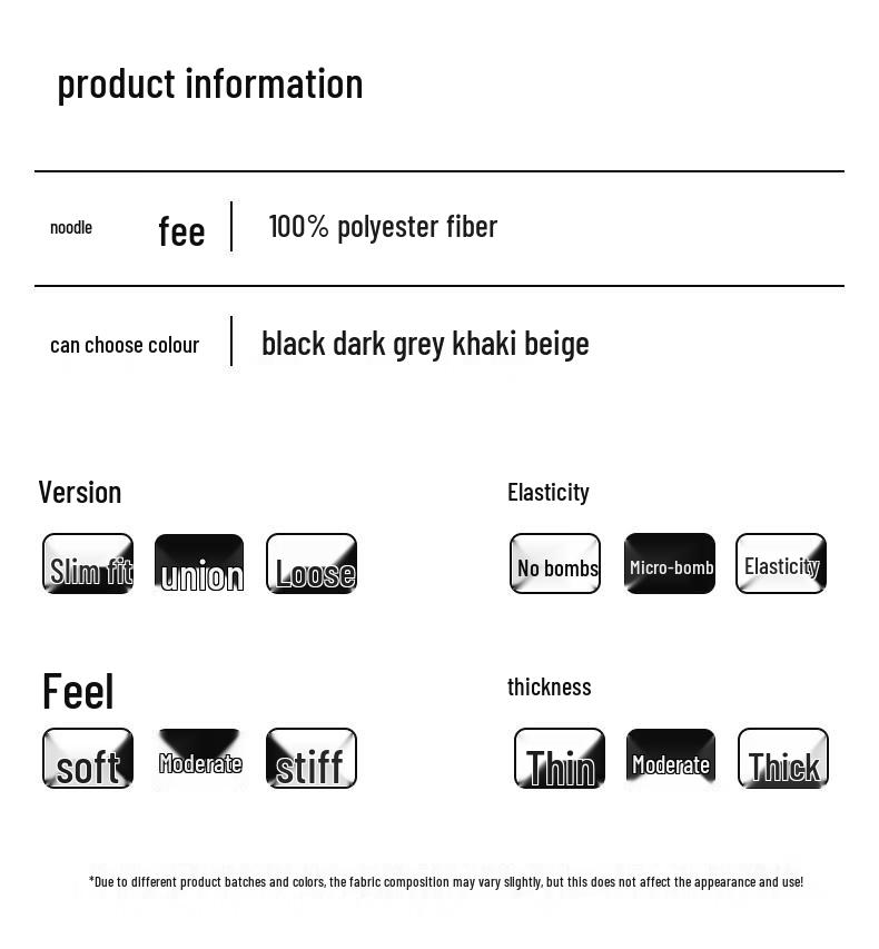 Shanshan Men's Corduroy Straight Leg Casual Pants