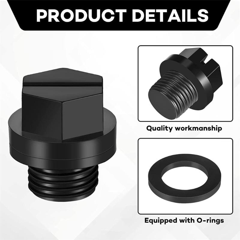 20 Pieces Multipurpose Pool Pumps Drain Plugs with O Rings for Haywards Super and Power Series Models Accessory