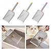1pcs Stainless Steel Fine Mesh Cat Litter Scoop Easy To Clean Non-Stick Shovel For Reptiles Sand Efficient Durable Litter Scoop