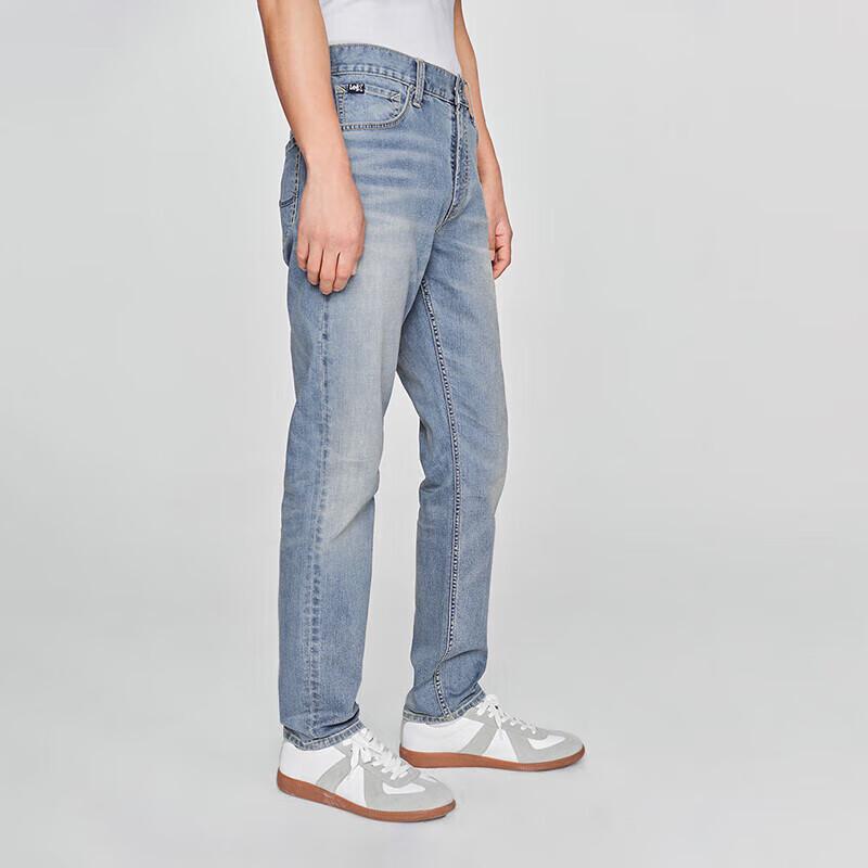 Lee Men's Tapered Mid-Waist Cooling Lightweight Jeans