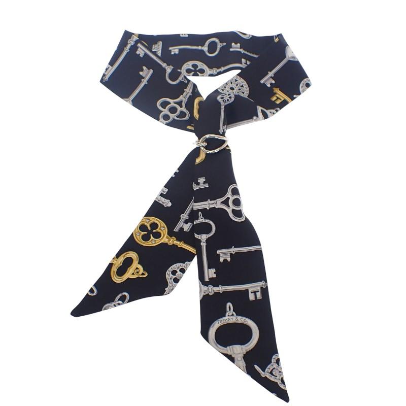 HERMES   Schalring Silbermetall Damen