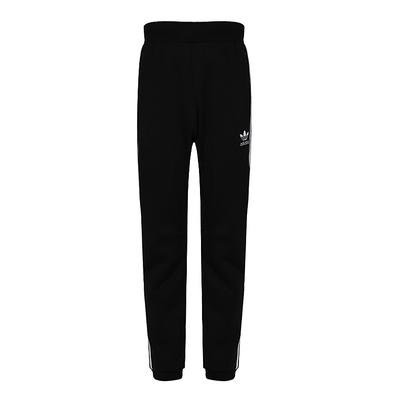 Calças Esportivas Tricotadas Lisas Confortáveis Originais Selecionadas Calças Masculinas Preto CW5063
