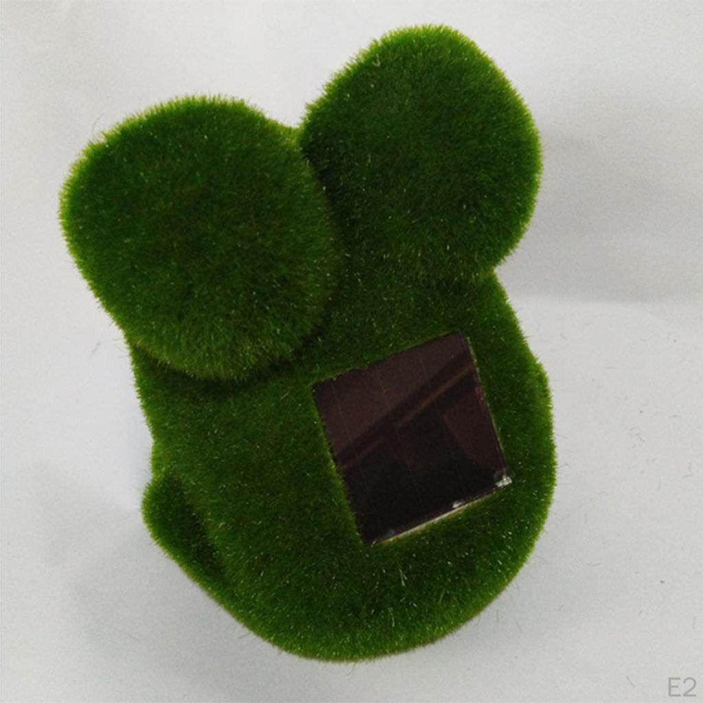12v Resin Animal Statue Figurine Balcony Decorated Illuminated Lawn Ornament