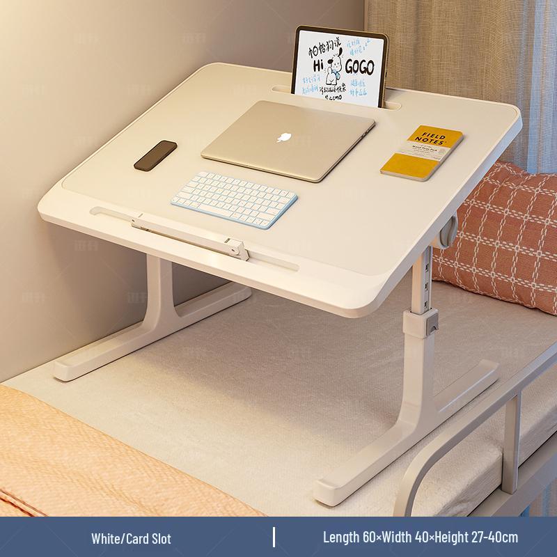 Foldable Bedside Table for Reading, Writing, and Computing - Ideal for Students and Dorms