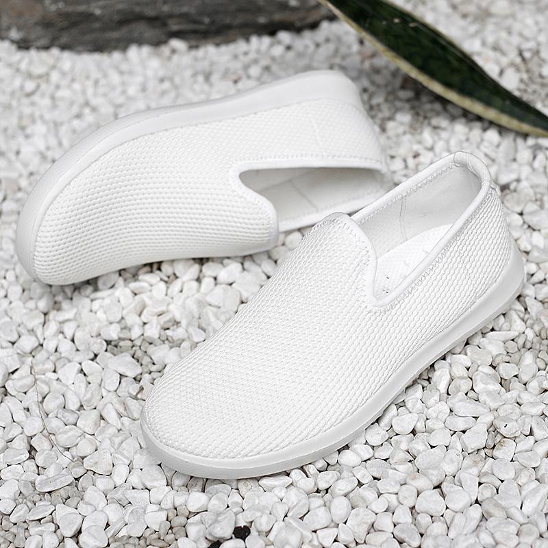 Fashion Anti-skid Casual Flats Shoes for Women Lightweight Slip-on Footwear Soft Comfort Wear-resistant Shoes Fashion Big Size 42