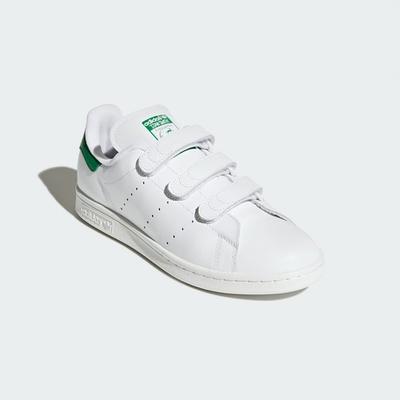 Stan Smith Cf Cloud White Green S75187 Herrestørrelse
