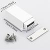 4pcs Push To Open Magnet Cabinet Catch Press Snap Cabinet Door Rebounder  DIY Supplies