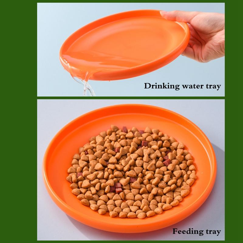 18.5/23.5cm Pet Silicone Training Dog Flying Discs Toy Interactive Dog Chew Toy Resistance Bite Soft Rubber Toys Flying Discs