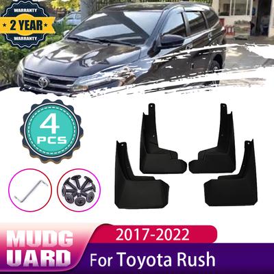 Voor Toyota Rush Daihatsu Terios F800 2017~2022 Voor en Achter Wielen Spatborden Spatlappen Spatbord Spatbord Auto Accessoires