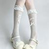 Lolita Socks With Lace Bows For Women Summer Fashion Cotton Blend