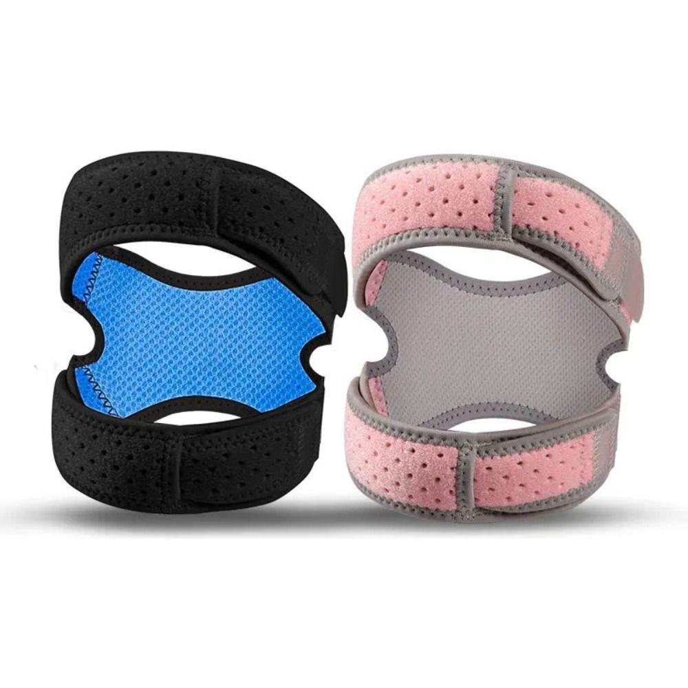 

Breathable Patella Protect Band Adjustable Sports Knee Brace Patella Knee Brace Jumper рожевий/сірий