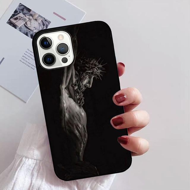 Bible verse Jesus Christ Phone Case For iPhone 17 Air 14 13 12 16Pro Max 15  Plus Max Cover Shell coque