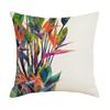 Federa Cuscino con Stampa Floreale, Copricuscino Traspirante per Tutte le Stagioni, Federa Cuscino con Design Botanico Nordico Tropicale, Morbida Custodia Decorativa per Cuscino per Divano Letto Sedia