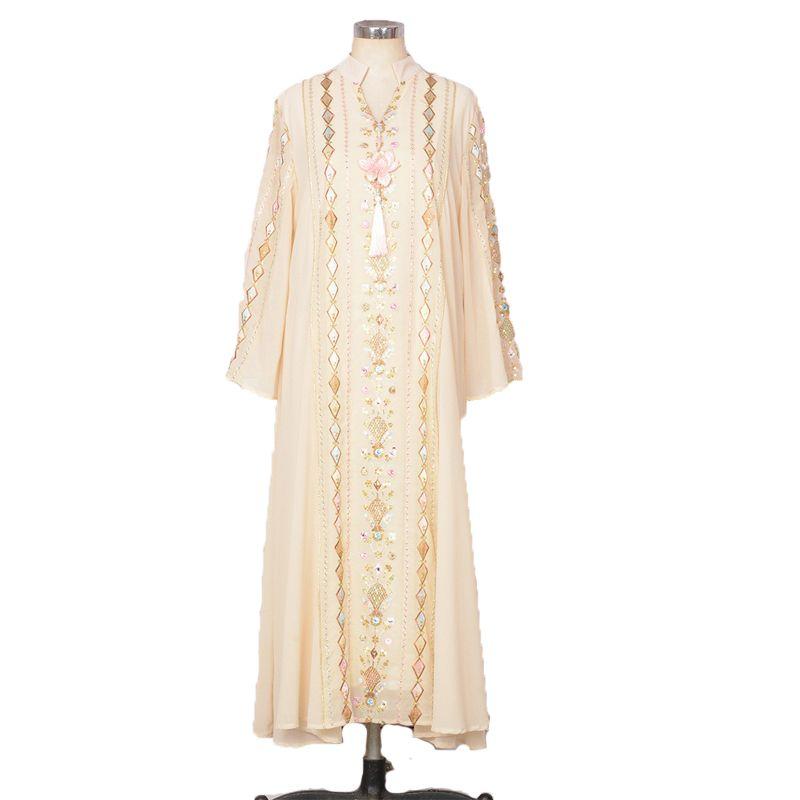 2025 Cross-Border Middle East Robe New Sequin Pendant Evening dress Dress Dubai Tassel Dress Dress
