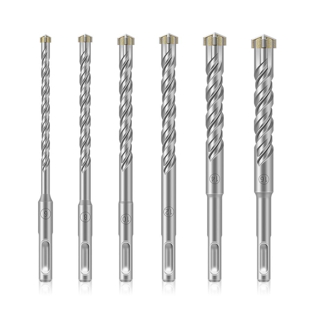 Drill Bits Tungsten Carbide Twist Bit Hole Opener For Concrete Stainless Steel Tiles Glass Milling Cutter Tools