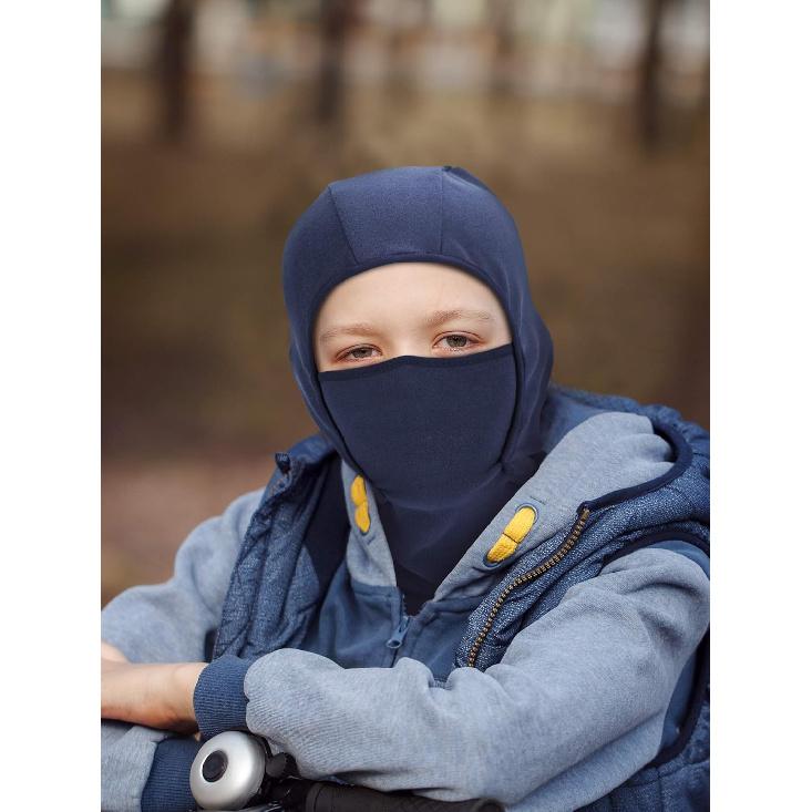 3 Pack Kids Balaclava Ski Mask Winter Face Mask for Boys Girls Windproof Warmer Adjustable Cold Weather Fleece Face Cover