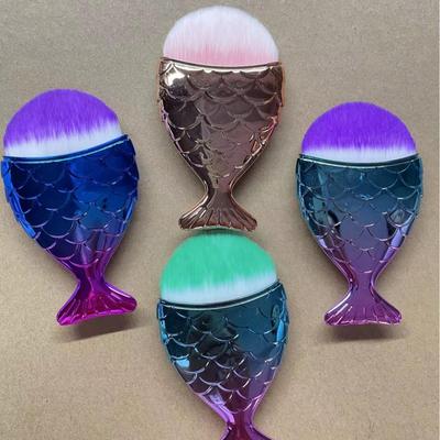 Brocha Sirena Degradada Cola de Pez para Base y Colorete