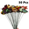 100Pcs/Set 3D Simulation Butterflies Garden Yard Planter Colorful Butterfly Stakes Decoracion Outdoor Decor Flower Pots Decor