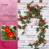 Artificial Rose Vine Floral Ceiling Decor
