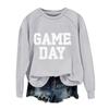 Unisex Fashion Print Long Sleeve Neck Sweatshirt for Casual Daily Wear