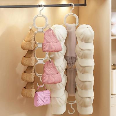Hat Storage Rack Hook Scarf Bag Baseball Cap Rack Organizer Storage Door Hanger Storage for Closet Bedroom