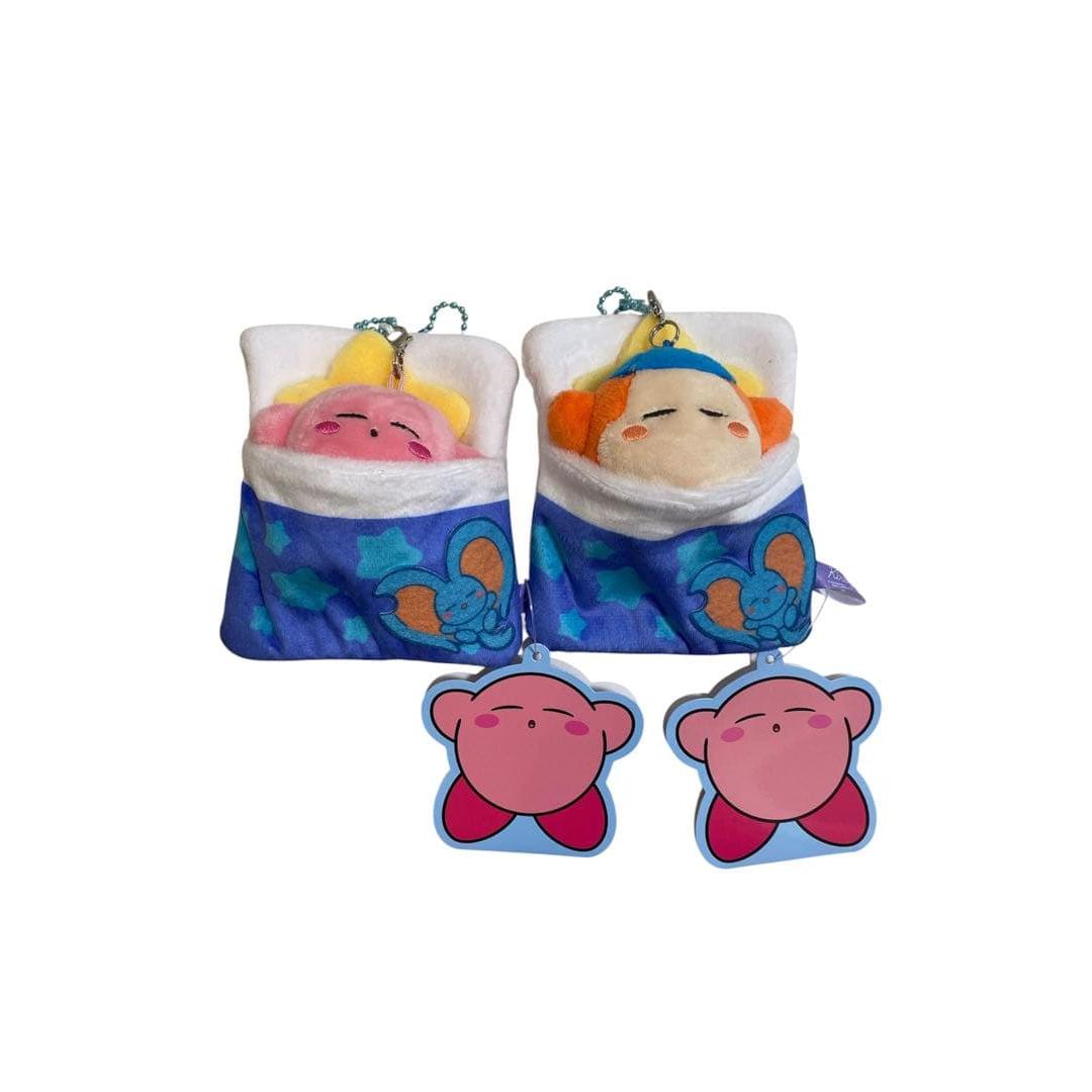 Kirby of the Stars Sleeping Futon Plush Mascot 2 Types Complete
