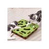 Cat Scratch Puzzle Enrichment Box, Interactive Pet Puzzle Game, with 3 Bell for Indoor Cats Scratching, Stimulate Kittern Energy and Instincts