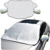 Magnetic Car Windshield Snow & Sun Shade Cover for Sedans, SUVs & Trucks