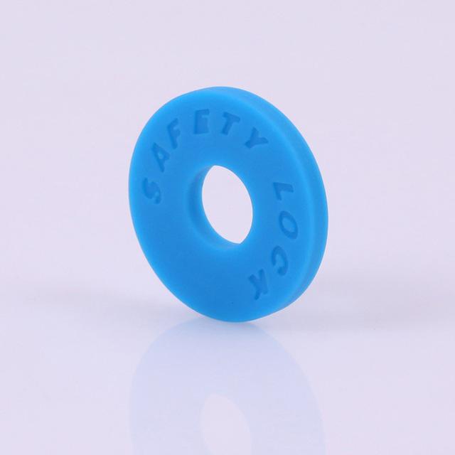 Guitar Strap Lock Rubber Bass Guitar Parts Wooden Electric Guitar Accessories Strap Locks Blocks