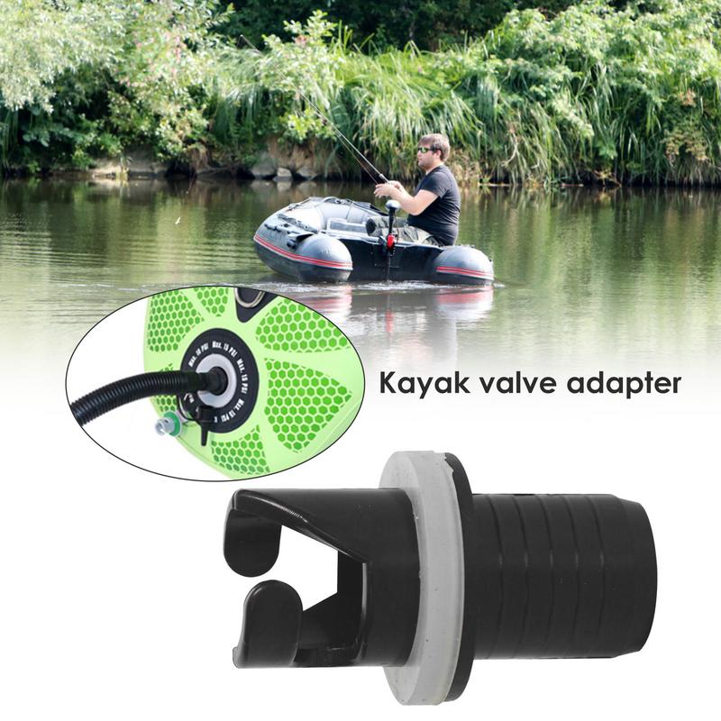 Inflatable Boat Kayak Air Valve Adapter Screw Hose Adapter Inflatable Boat Connector Air Valve Caps Water Sports Tools