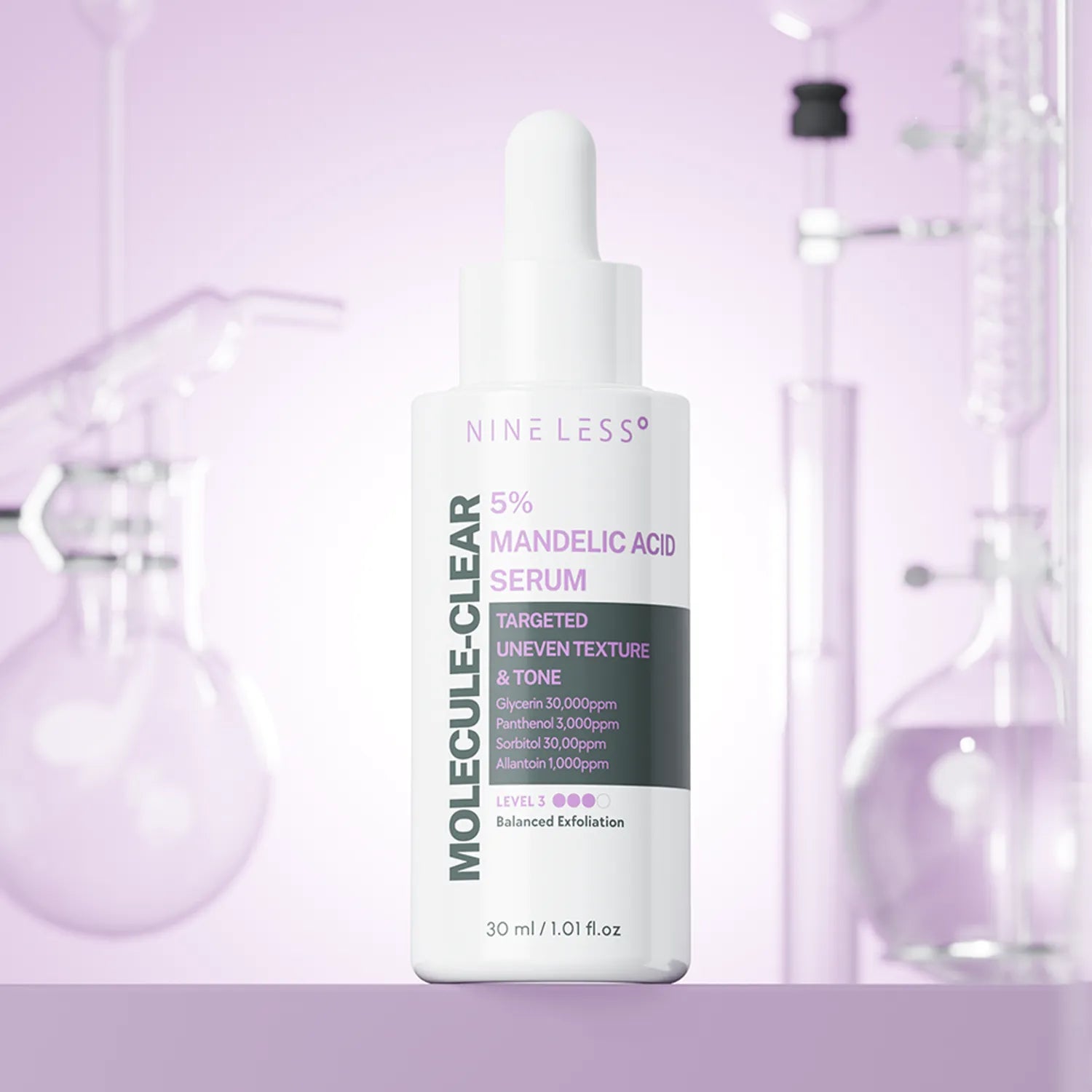 NINELESS Molecule- Clear 5% Mandelic Acid Serum 30ml 30ml