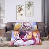 Hazbins Hotels Cartoon Blanket Fleece Textile Decor  Breathable Ultra-Soft Throw Blanket for Home Travel Bedspreads
