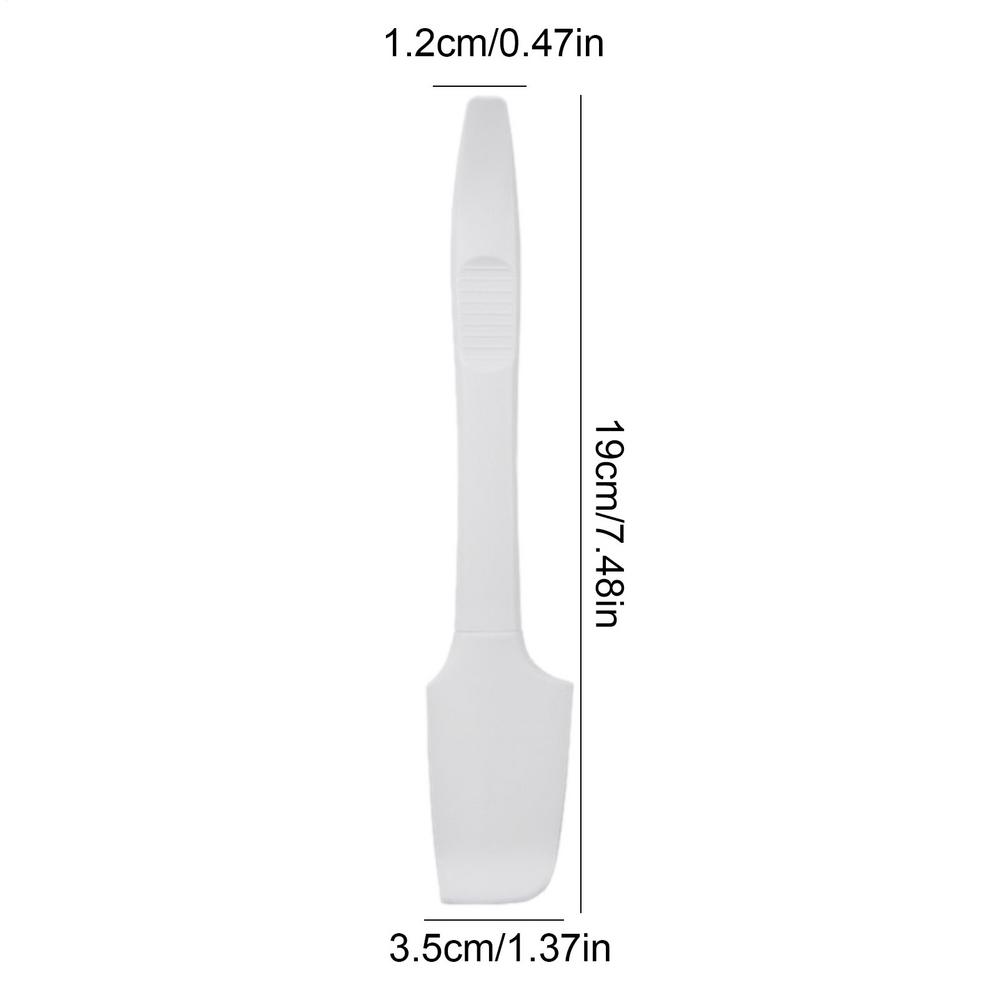 Kitchen Silicone Spatula Heat Resistant Jar Spatula Long Handle Silicone Kitchen Spatula Flexible Baking Scraper mixing spatule белый