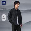 HLA Hodoor Men's Contrast Stitch Workwear Lapel Jacket
