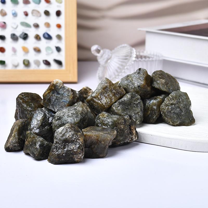 Natural Moonstone Crystal for Succulent Bonsai, Aquarium, and Decorative Use