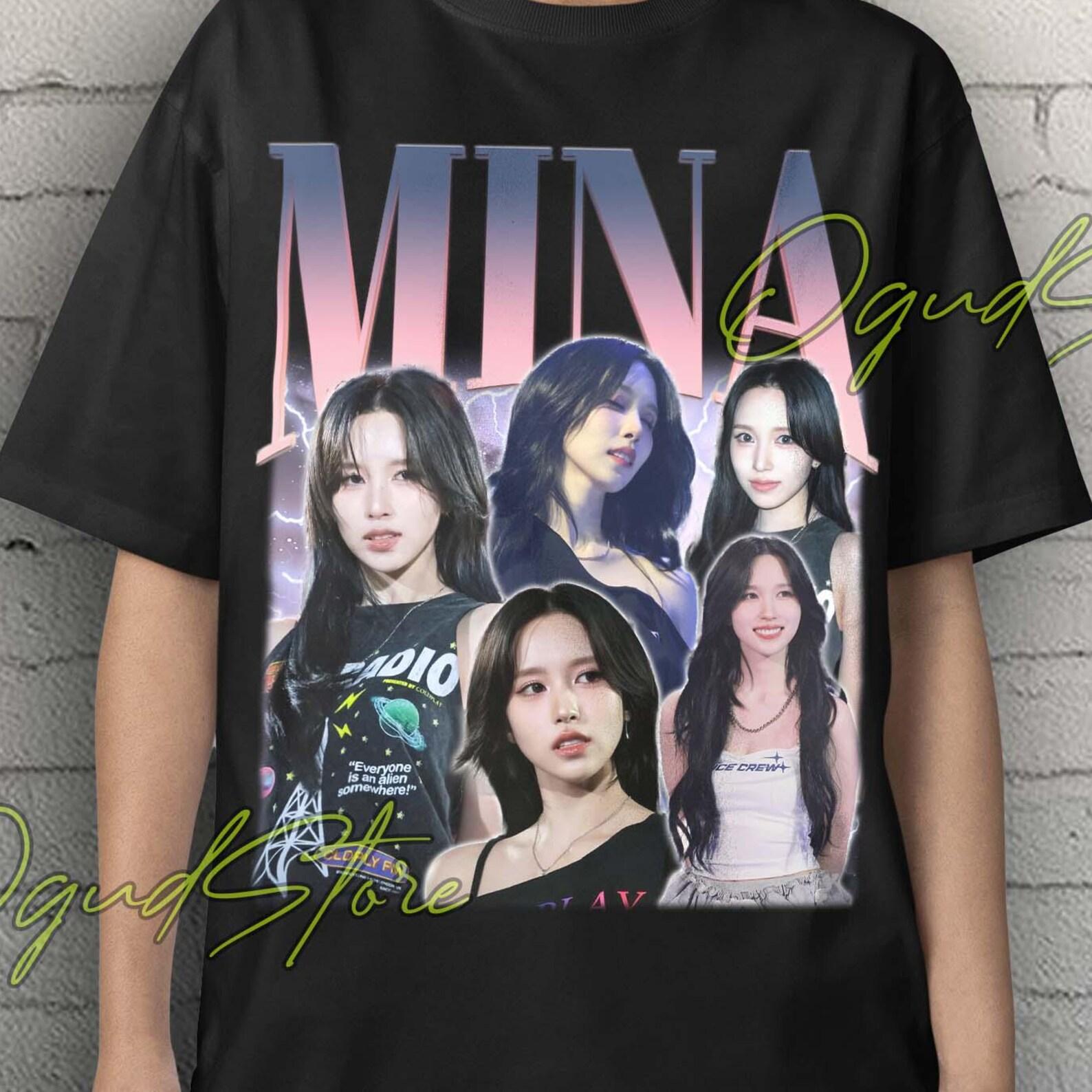 MINA Twice Unisex T-Shirt: Kpop Idol Music Merch S
