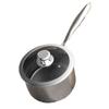 Yicang 316 Stainless Steel 18cm Honeycomb Milk Pot with Steamer