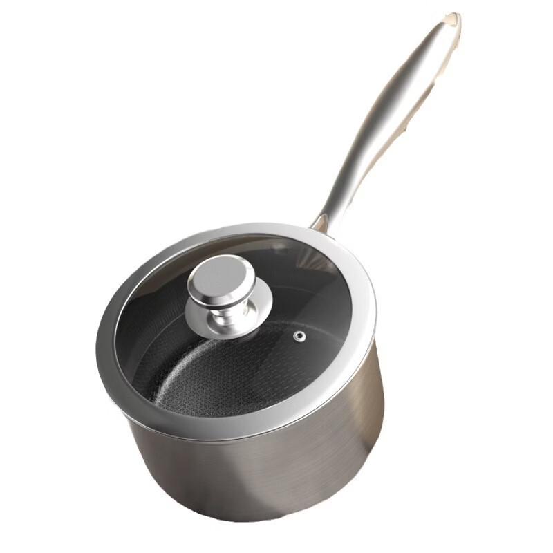 Yicang 316 Stainless Steel 18cm Honeycomb Milk Pot with Steamer