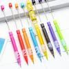 Zestaw 6-częściowych ołówków mechanicznych z koralikami 0,5 mm, ołówek automatyczny do rysowania, ołówek automatyczny z koralikami do pisania i rysowania dla uczniów
