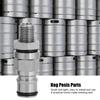 304 Stainless Steel Beer Keg Ball Lock Adapter Post Pressure Relief Valve Home‑Brew Accessory(Liquid )
