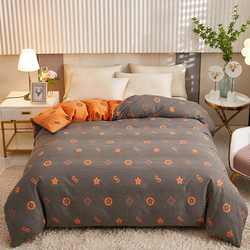 1Pc Boho Geometric Pattern 100% Cotton Duvet Cover Thicken Quilt Cover with Zipper Soft Comfortable Bedding for Kids Boys Girls