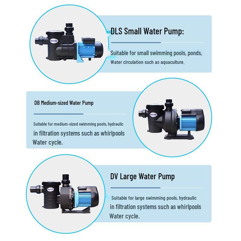 Swimming Pool Spa Water Circulation and Filtration Pump